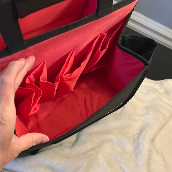 Ulta Black and Pink Makeup Organizer - Picture 2 of 4